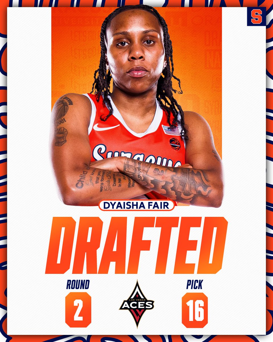 Aces Wild ♠️♦️♣️♥️

<a href="/DyaishaFair/">Dyaisha Fair</a> is headed to Las Vegas as the 16th overall pick in the WNBA Draft