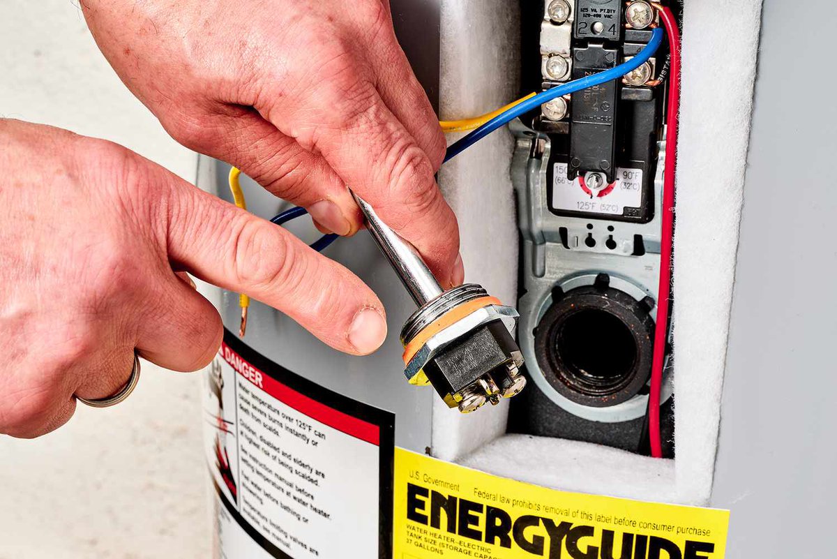 When was the last time you changed the elements in your water heater? Mine died this past weekend and it was a fun project replacing them. Anyone can do it with a little know how. You don’t need to call a plumber.