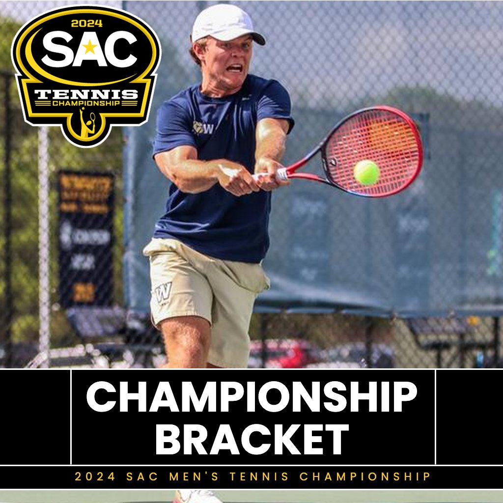 𝐁𝐑𝐀𝐂𝐊𝐄𝐓 𝐒𝐄𝐓 🎾 Wingate Wins SAC Regular Season Title, Seeds Set for 2024 Men's Tennis Championships 📄: thesac.com/x/mdx05 #MakeSACYours