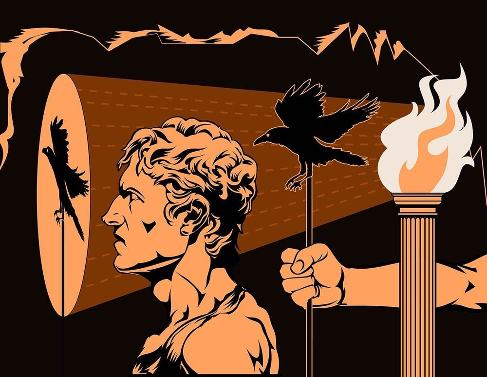 thpsGoat's tweet photo. searching this image i came across "plato philosophy allegory of the cave" "a symbolic representation of how human beings live in the world" "In the allegory, Plato describes people that have spent their lives chained in a cave facing a blank wall" #wwe #raw #letmein https://t.co/q6VfgPnWuT