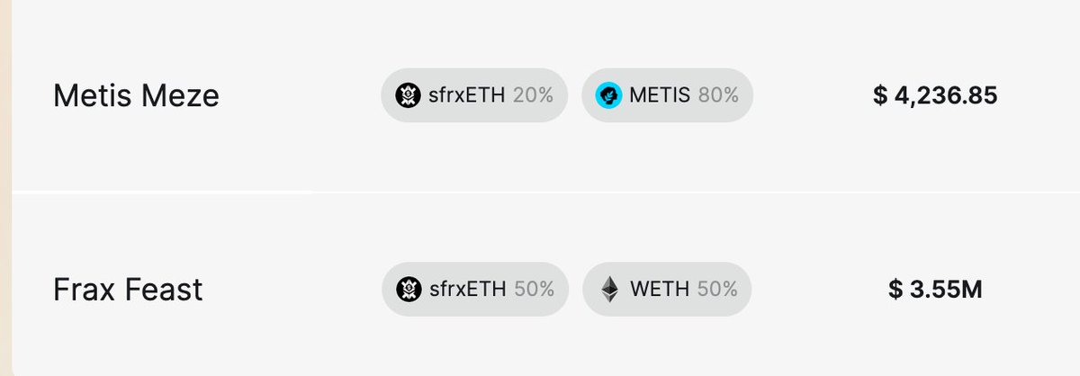 hummusdefi's tweet photo. Reminder that while we are Frax'n, users are feasting!

@fraxfinance
$HUM $FRAX $veHUM #sfrxETH https://t.co/TCUeHHozpA