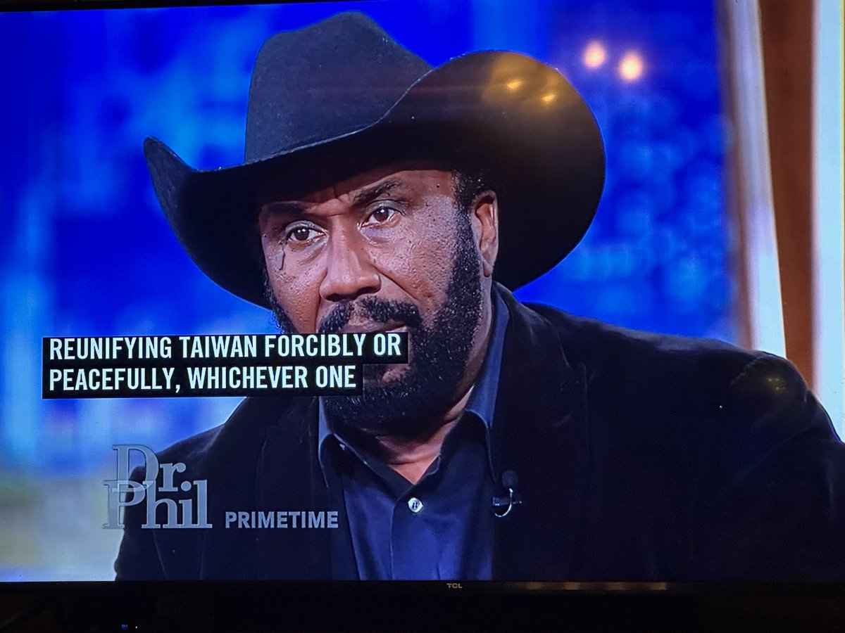 Dr. Phil primetime show. China buying american farm land.