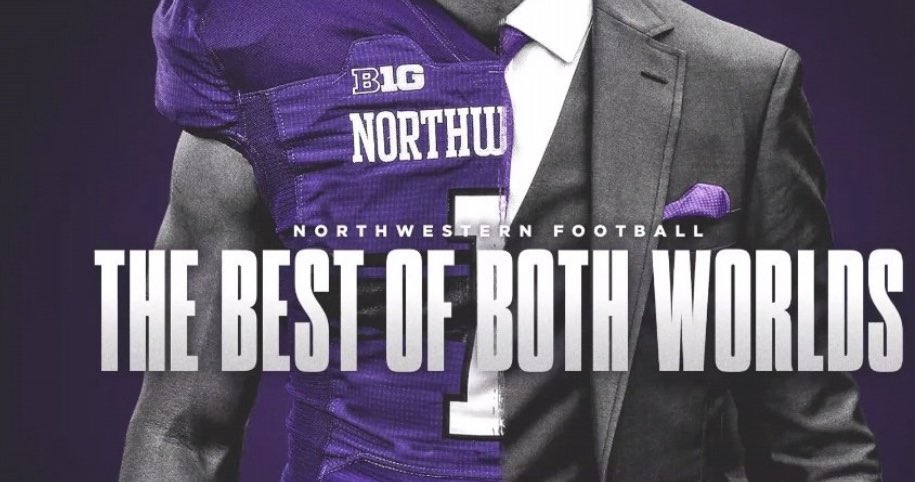 NUFBRecruiting's tweet photo. @MicahWeaponX @HarlonBarnett @NUFBFamily @BDPRecruiting @MoellerFootball Perfect combination of athletic and academic excellence!
#BrainsAndBraun 🧠💪
#Set4Life 🟣⚪️⚫️ https://t.co/6NqZt6QxnN