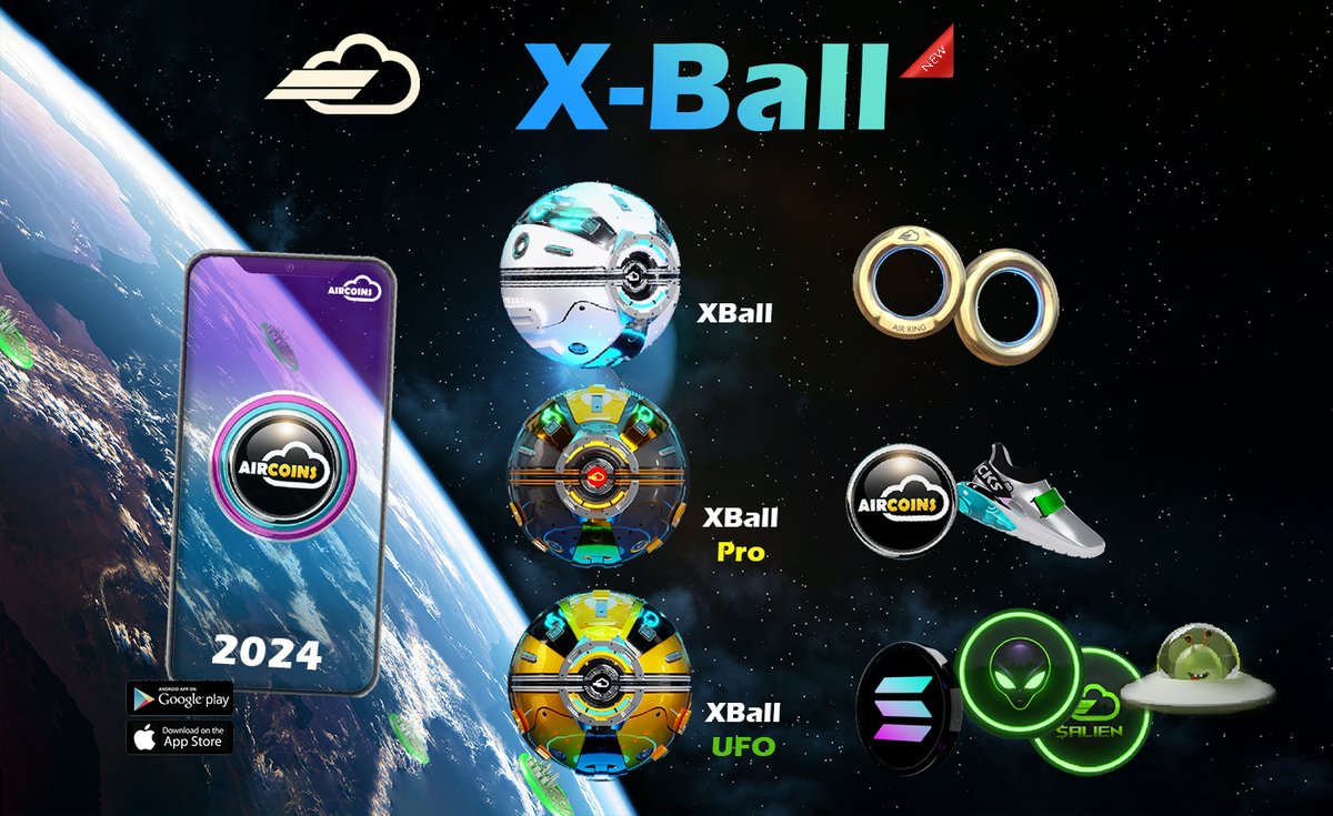 X-BALL surprise pack balls coming soon to Aircoins App. If you had an Aircoins App account from 2018 to January 2023, you will be getting #XBall airdrops during App launch. 🎆📷 Suprise rewards is growing. Our App relaunch not too far away 📲💪🦸‍♂️