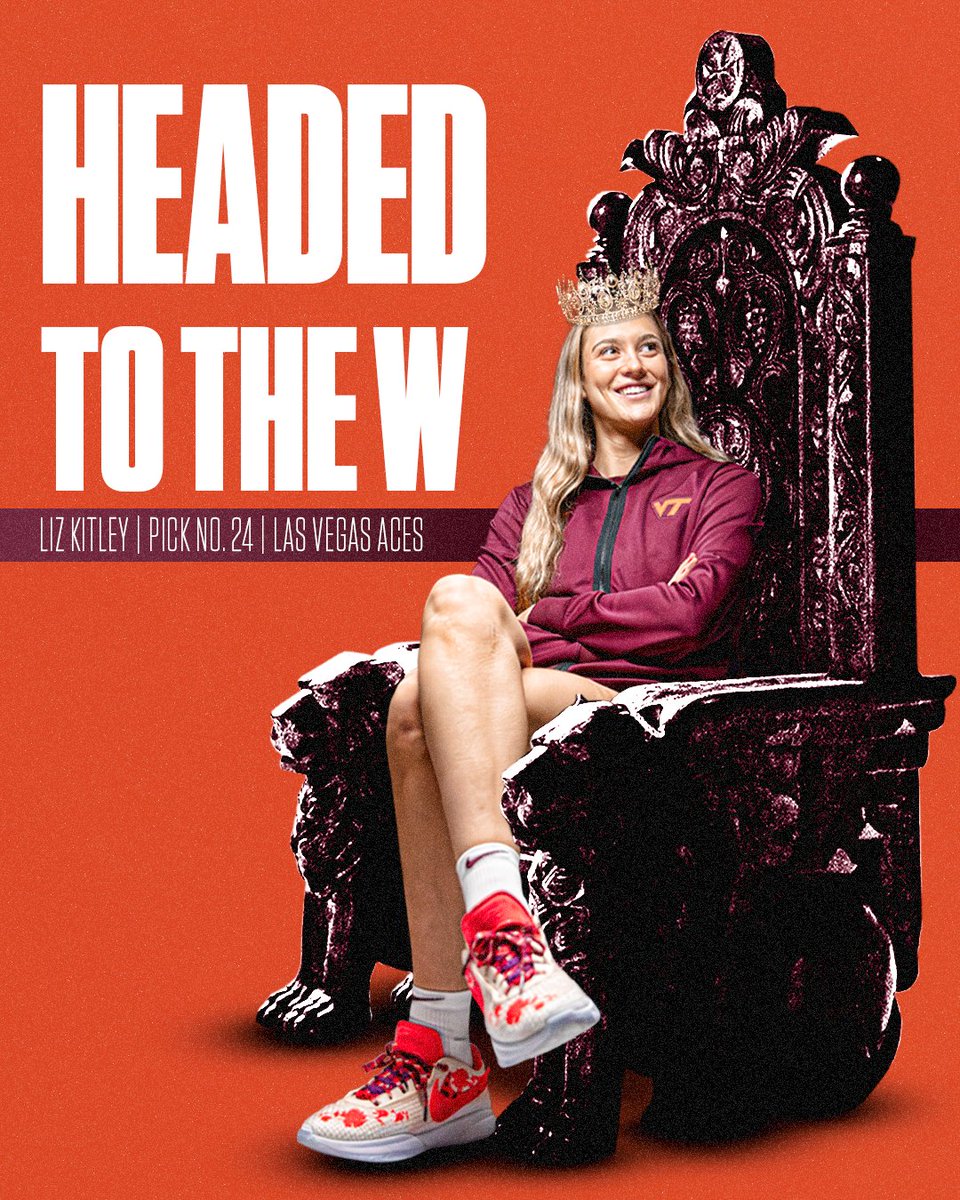 Go be great 33 🤩

<a href="/elizabethkitley/">Liz Kitley</a> x <a href="/LVAces/">Las Vegas Aces</a> 

#WNBADraft