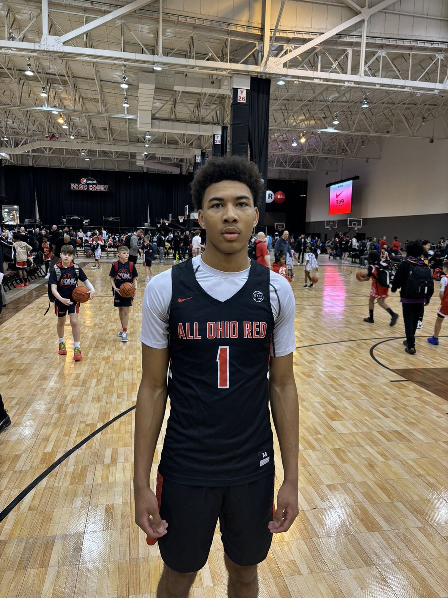MVP of Dru Joyce Classic 17u from All Ohio Red‼️ Arness Lawson is the real deal! Will pick up some high level D1 offers this summer! Watch out for this kid. Super athletic, serious motor, smooth shot, leader, great passer overall a straight killer‼️ <a href="/kvngness5/">Kvngness5</a>