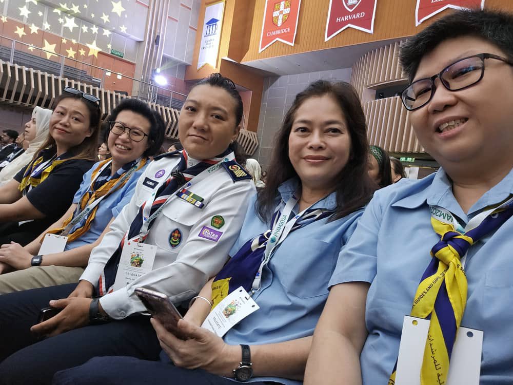 thammycsh's tweet photo. @WAGGGSAsiaPac @wagggsworld &amp; #WOSM represented at @pham2024 https://t.co/Aojct4eSjP
