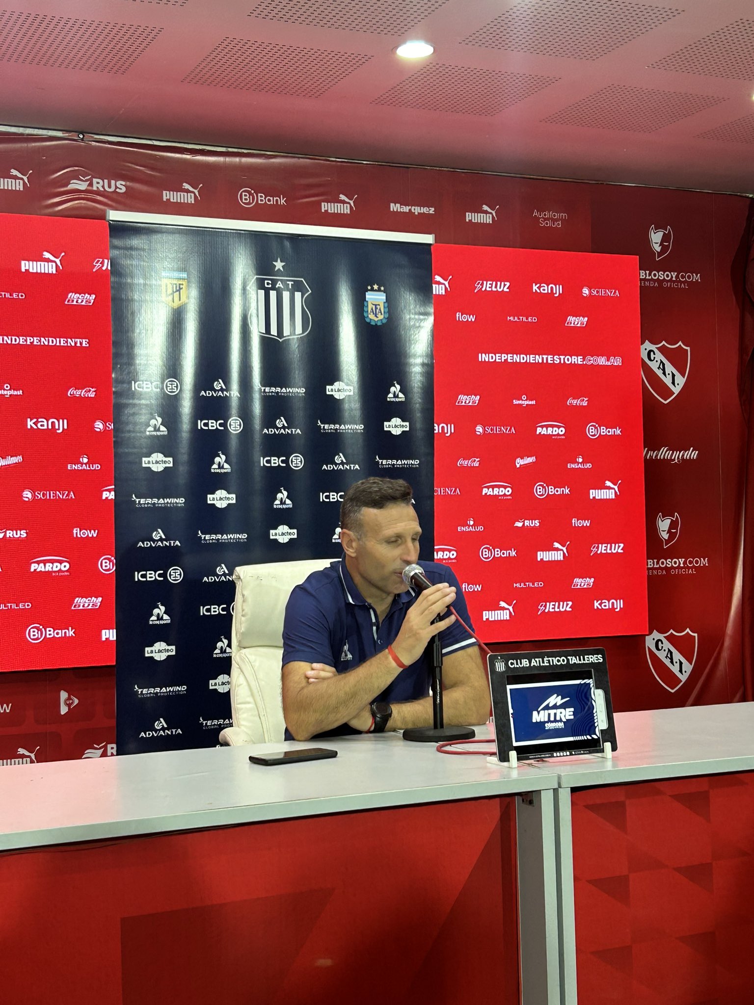 Ribonetto: el "orgullo" por su equipo y por qué puso suplentes contra Independiente Rivadavia | Canal Showsport