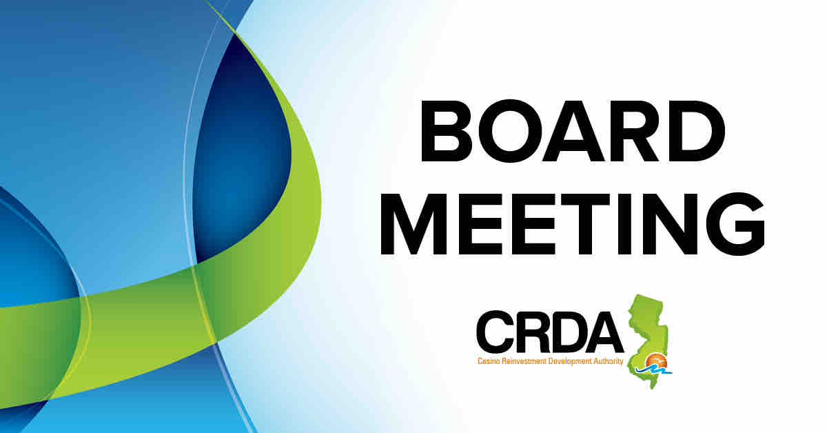 The CRDA will hold its April Board Meeting at 2:00 PM on Tuesday, April 16, 2024. For more information, please visit ow.ly/CBSt50RgFaV