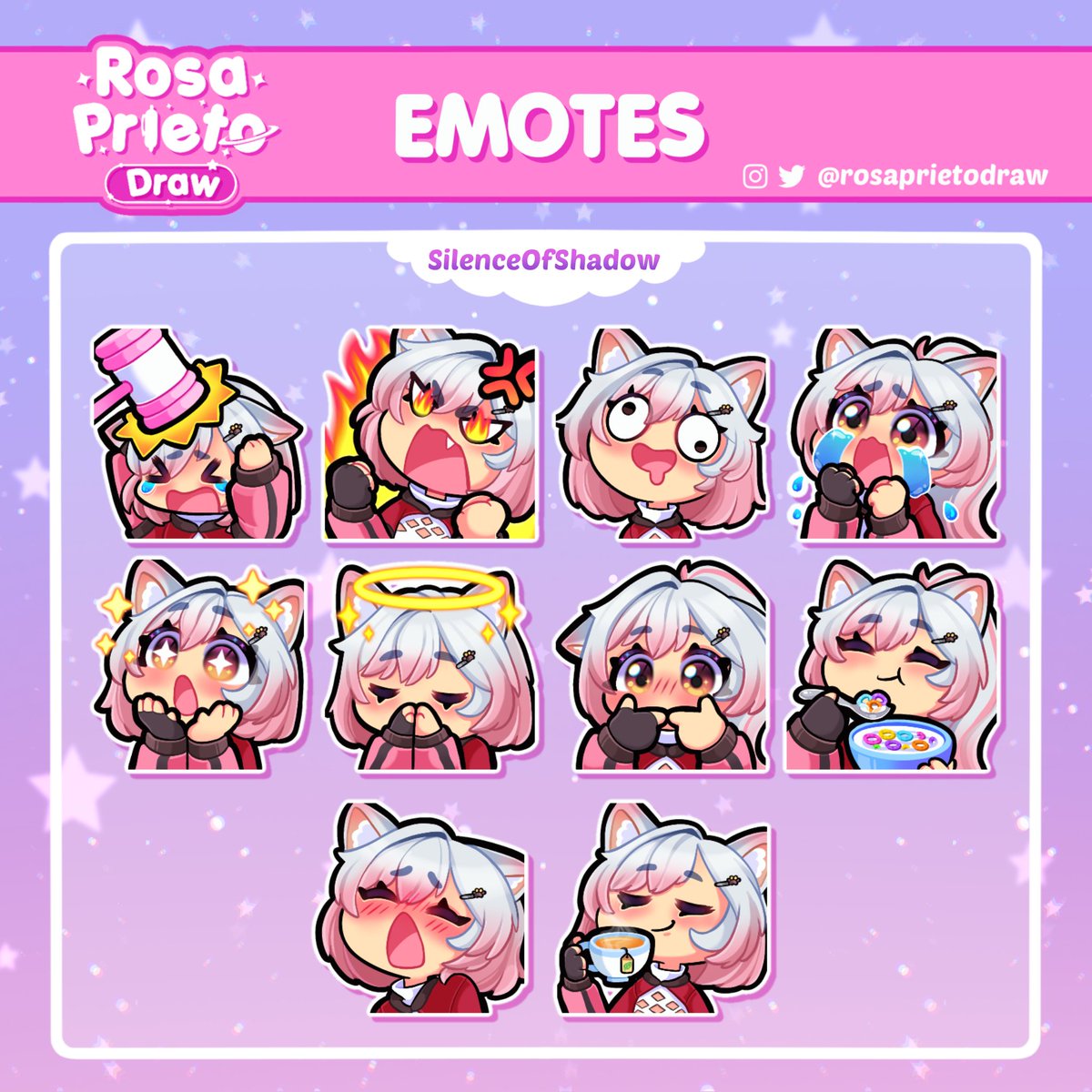 Rosita 🌼 Twitch Emotes & Badges tweet media
