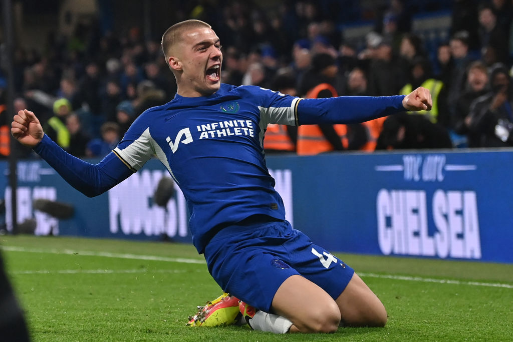 footballontnt's tweet photo. That meant EVERYTHING to young Alfie Gilchrist ✨

His first Chelsea goal 👏 https://t.co/XxsrTimksD