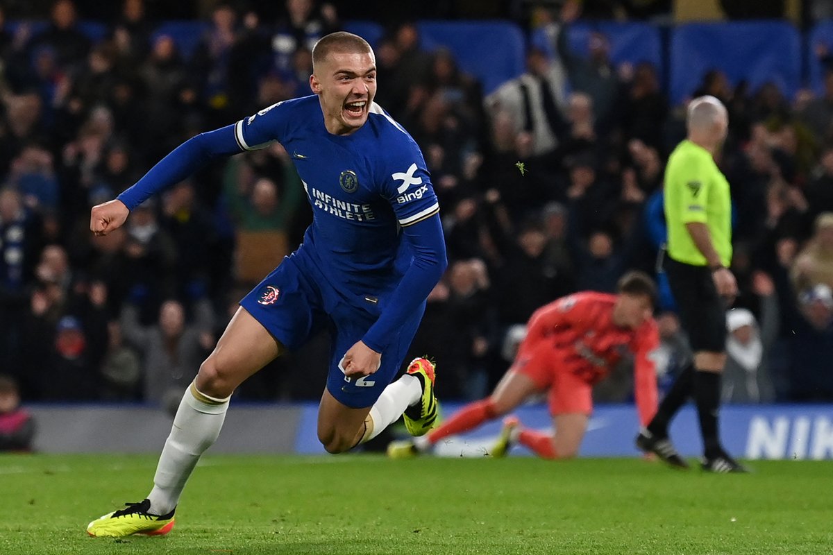 footballontnt's tweet photo. That meant EVERYTHING to young Alfie Gilchrist ✨

His first Chelsea goal 👏 https://t.co/XxsrTimksD