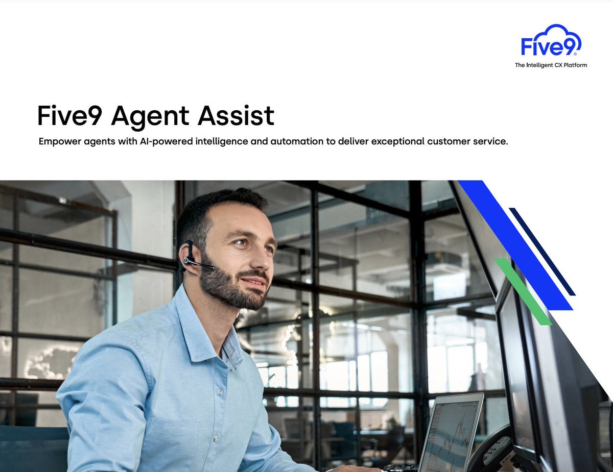 #Five9 #AgentAssist: Empower your agents and elevate your #CX. Download this #Ebook to discover powerful capabilities, use cases, and real-life examples, all aimed at fostering a happier future for agents and customers. #AI #Five9Joy spr.ly/6016wUs1u