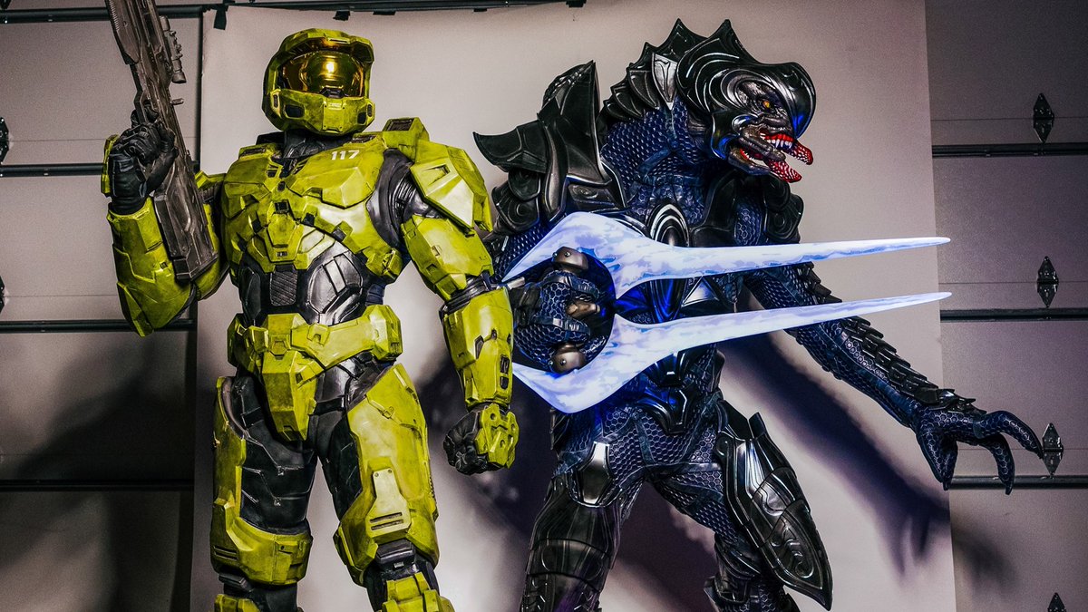 From a life-size recreation of the iconic Arby 'n' the Chief duo, to a Gruntpocalypse of Unggoy-themed community creations, and much more—the Halo Spotlight is back! 💥 aka.ms/SpotlightMay20…