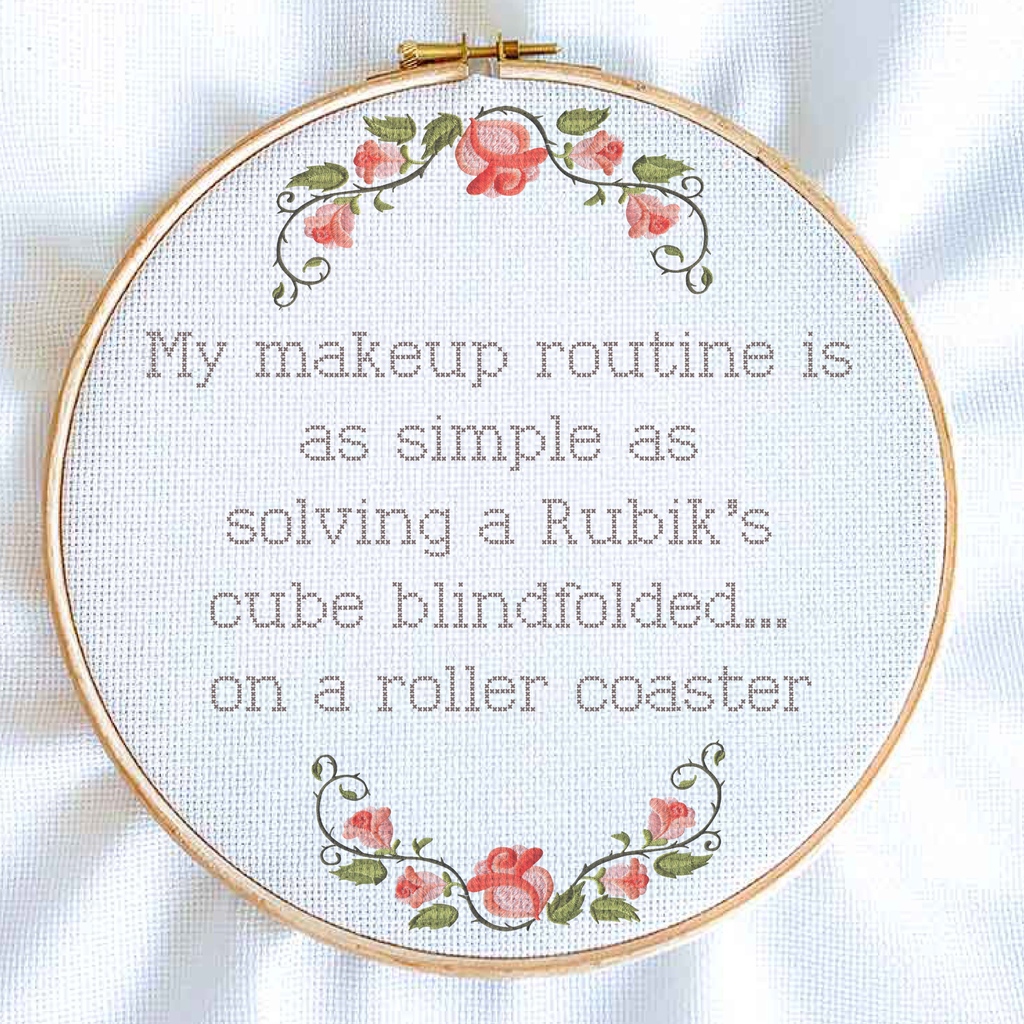 On a scale of simple to solving a Rubik's cube blindfolded on a rollercoaster - where does your makeup routine fall? 👀
#PrettyVulgarCosmetics #Beauty #Cosmetics#Beautifu