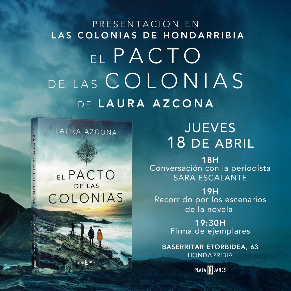 ✅Presentar el libro de las colonias EN LAS COLONIAS
 ¿Te vienes este jueves a Hondarribia? 

<a href="/FernandoUrra/">Fernando Urra</a> 
<a href="/saraescalante/">Sara Escalante</a> 
<a href="/HondarribiaFCN/">ColoniasHondarribia</a> 
<a href="/hondarribiaturi/">Hondarribia Turismo</a> <a href="/Hliburutegia/">Hondarribiko Liburutegia</a> <a href="/HondarribiaUdal/">Hondarribiko Udala</a>