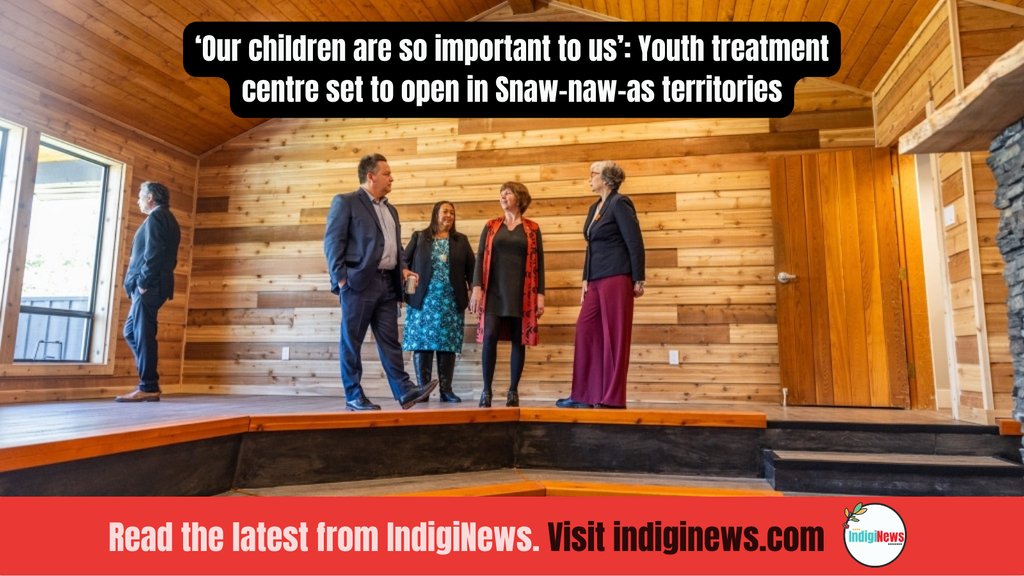 The Orca Lelum Youth Wellness Centre will incorporate ceremony and culture into its healing programs, with a focus on identity and belonging indiginews.com/news/our-child… Story by Julie Chadwick (@JulieHChadwick)