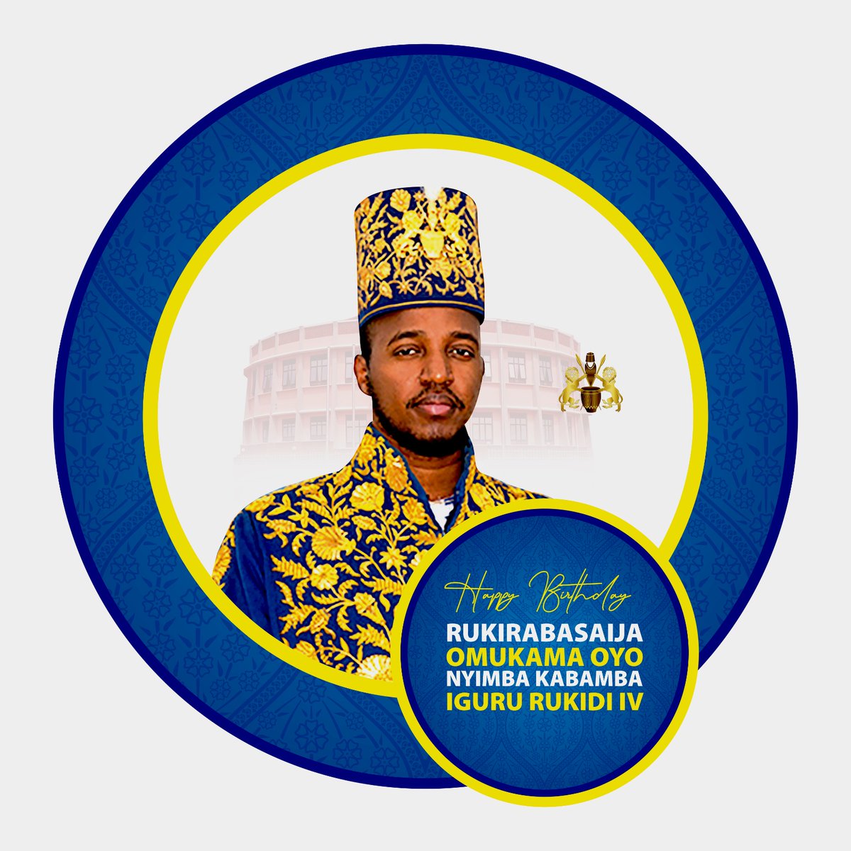 Wishing His Majesty The King a very happy birthday today. Hangiriza Nkyanungi Hangiriza Iguru Lyera