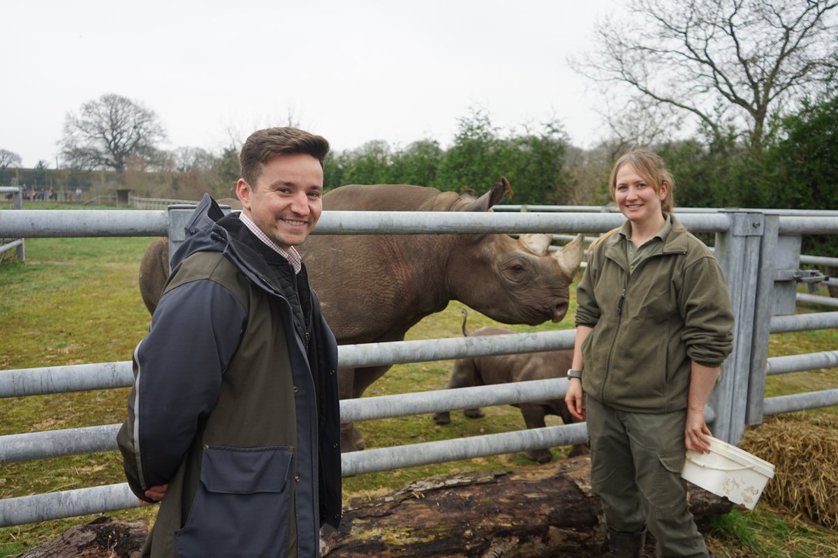 We saw another very special animal on tonight's episode! 🦏 We have plenty more surprises for you this week to be sure to tune in each night! If you missed it you can catch up on My5 🌿 #SpringtimeOnTheFarm @channel5_tv @CannonHallFarm