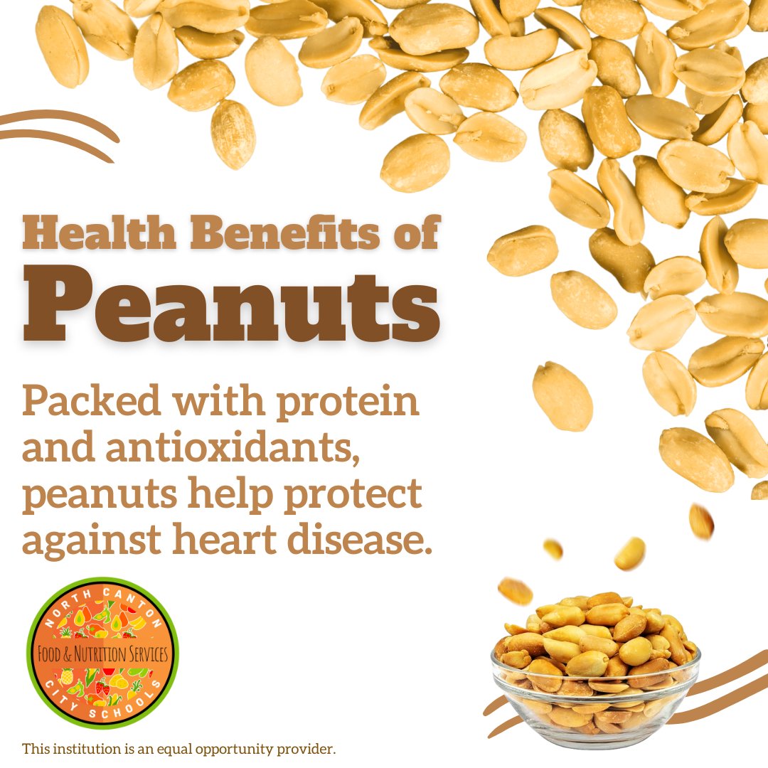 There is "nut-thing" better than some peanuts for a healthy snack! 🥜

<a href="/nccsvikings/">North Canton City Schools</a> #NorthCantonOH #NorthCantonOhio #NorthCanton #OHschools #StarkCounty