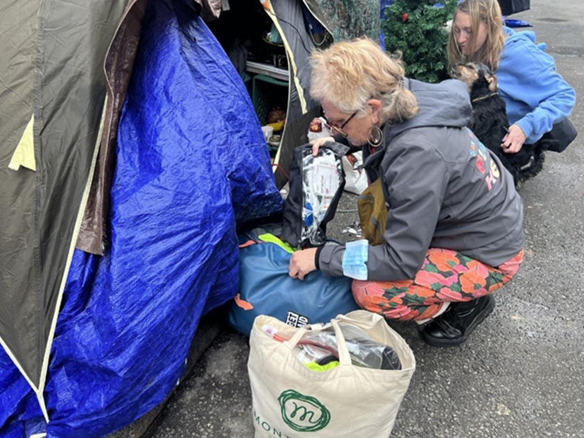 Cass worked as a nurse for 20 years before joining the @SF_DPH Street Medicine team last year to provide care & treatment to those in need. She said of the first time she hit the streets, “Everything I had done in the past had come together, & I was where I was meant to be.”