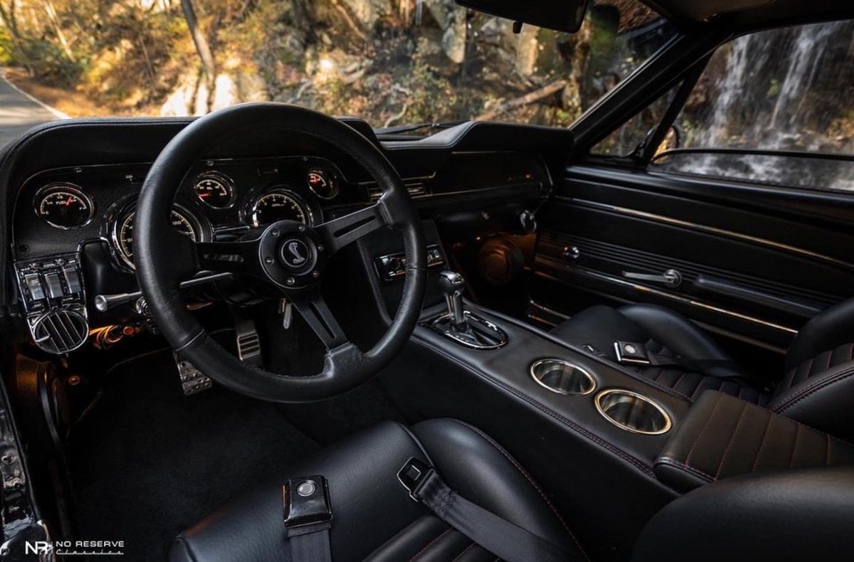 WorldWideCarsTM's tweet image. '67 Blacked out Mustang 5.0