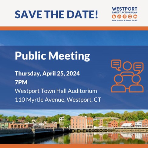 Safe Streets and Roads for All - Save the Date! westportct.gov/Home/Component…