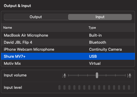 Excited I just got the @shure MV7+, but the MOTIV Mix app froze while updating firmware (waited 30 minutes before force quitting). Anyone else experience the same thing? Also, I'm using the recommended auto-level gain. Anyone know whether the input volume slider matters at all?