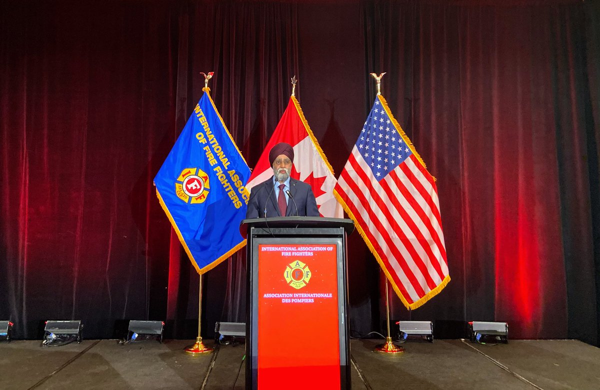 My message to the International Association of Firefighters today was clear — the federal government has your back. Preparing for this wildfire season, we’re continuing to work together to ensure our firefighters have the support they need to safely protect our communities.