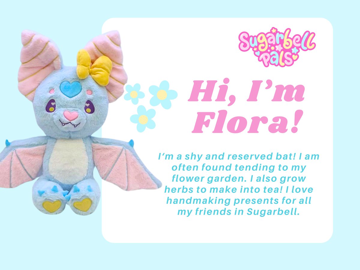 Hi, I'm Flora!🌸