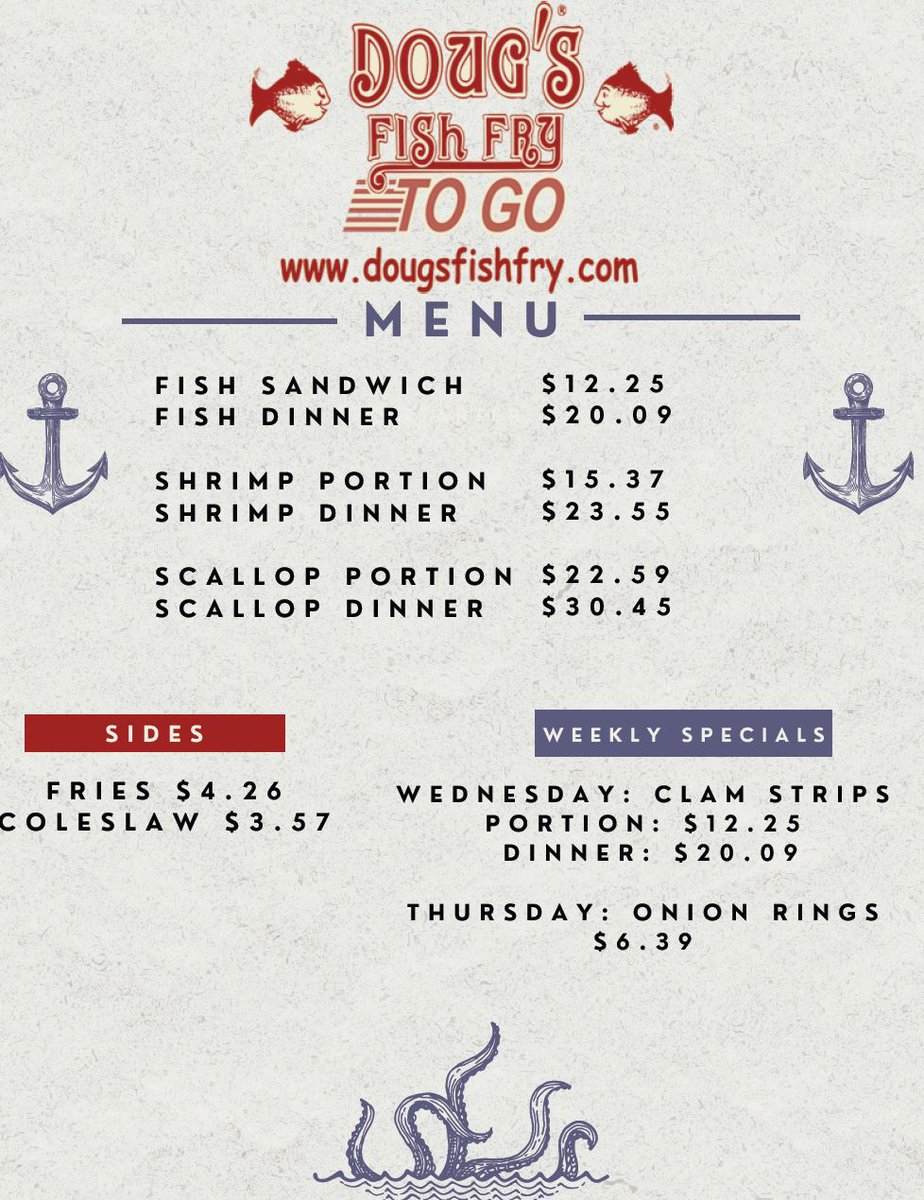 The CCSD Class of 2028 is sponsoring a fish fry at Buyea's on May 3rd! We are excited to welcome them to Madison County. Orders can be placed in advance and we've included the to go menu for your convenience. 🐟