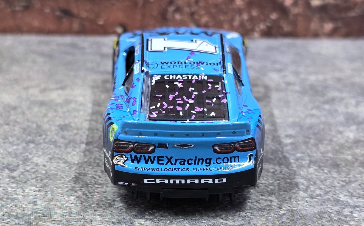 REVIEW: Ross Chastain 2023 Nashville Win 1/64 Die-cast. YOUTUBE REVIEW LINK: youtu.be/UnWYt3bncwo?si… Enjoy.