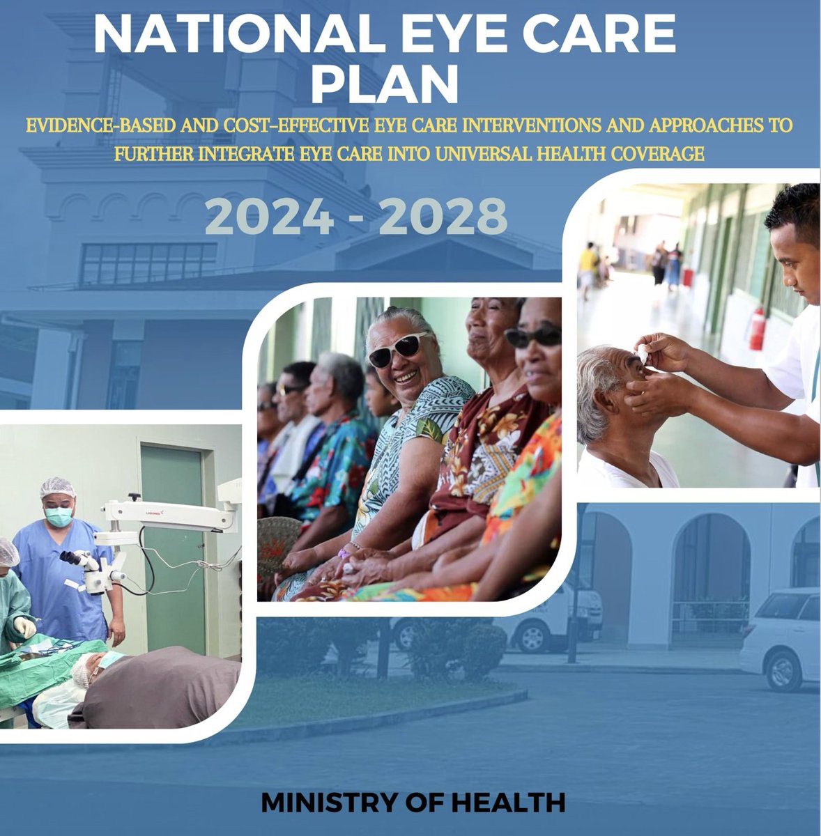 PRESS RELEASE - Ministry of Health Launches 5-year National Eye Care Plan. Read more: shorturl.at/dEGNV