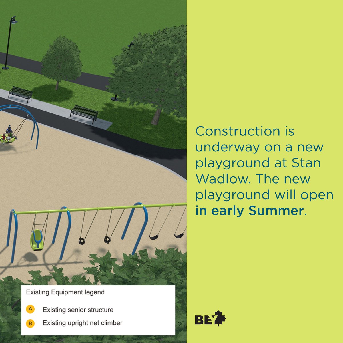 Excitement is building at Stan Wadlow! 

Construction has started on a new-and-improved playground.

I'll be working with city staff to ensure it gets finished and opened as early as possible this summer 🛝 

For more info visit toronto.ca/stanwadlowplay…