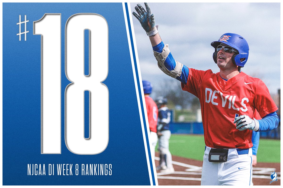 Baseball remains at the 18 spot in the latest @NJCAABaseball poll after going 4-0 last week.

#KCKCCProud #HornsUp