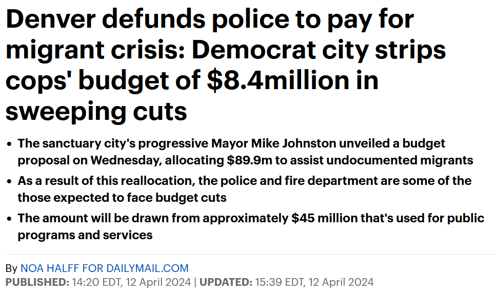 Denver is making international headlines... 'Denver will also implement changes to the payment structure for 911 operators as part of cost-saving measures.' article: dailymail.co.uk/news/article-1… #copolitics