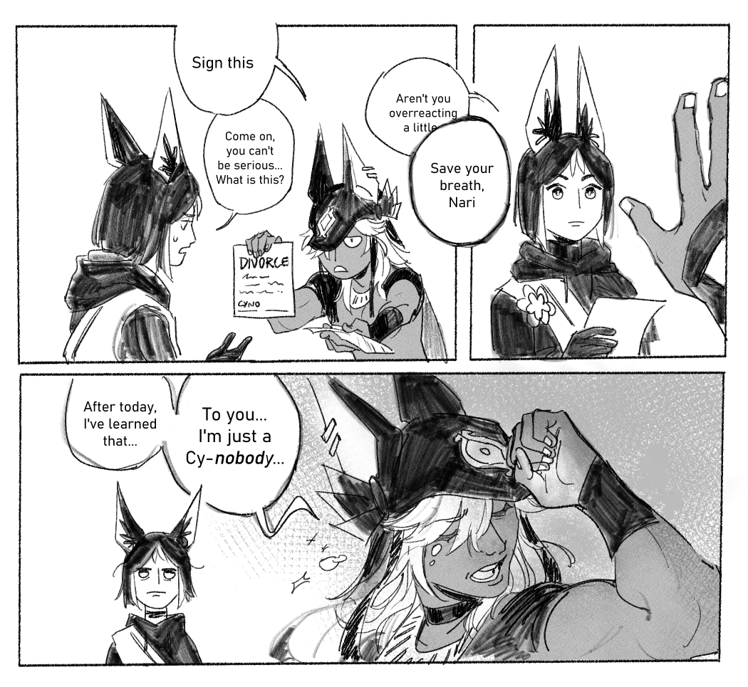fine. cynonari divorce arc. 