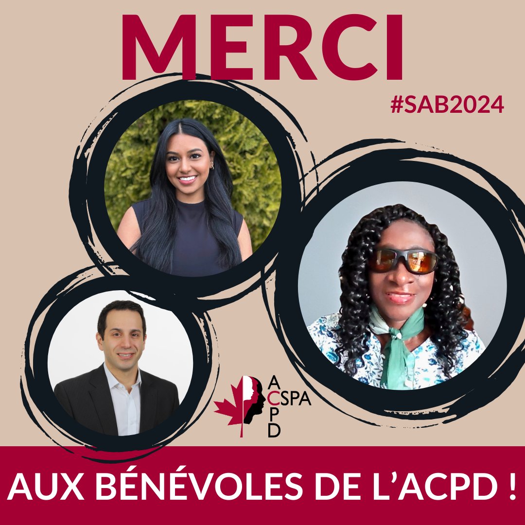 L'ACPD rend hommage à ses bénévoles exceptionnels pendant la Semaine de l'action bénévole. Découvrez certaines de leurs expériences et les nombreuses façons dont ils mettent leurs talents au service de notre communauté : ow.ly/Y4Fx50RgFYw #SAB2024 #Çacomptetoujours