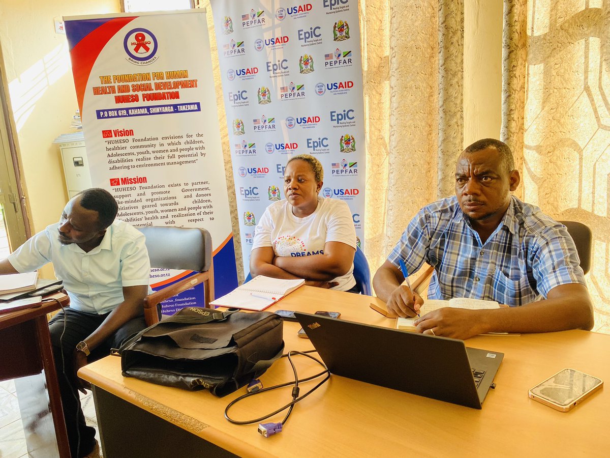 Huheso Foundation tweet media