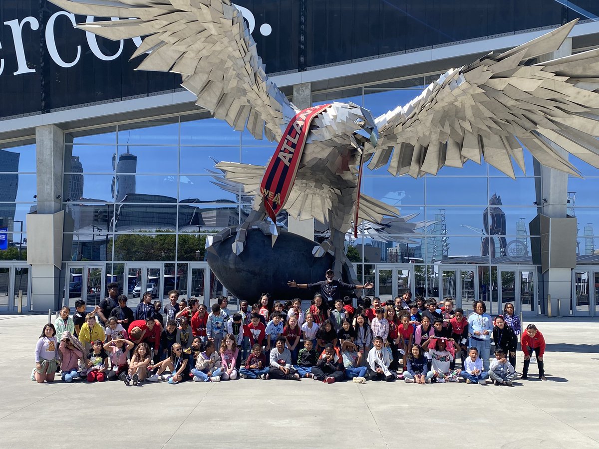 Thank you @MBStadium for such a fun field trip ! It was great learning everything y’all do for our community ! Our tour guides were so fun and informative! #HES #hapevillehawks #hapevilleishappenjng