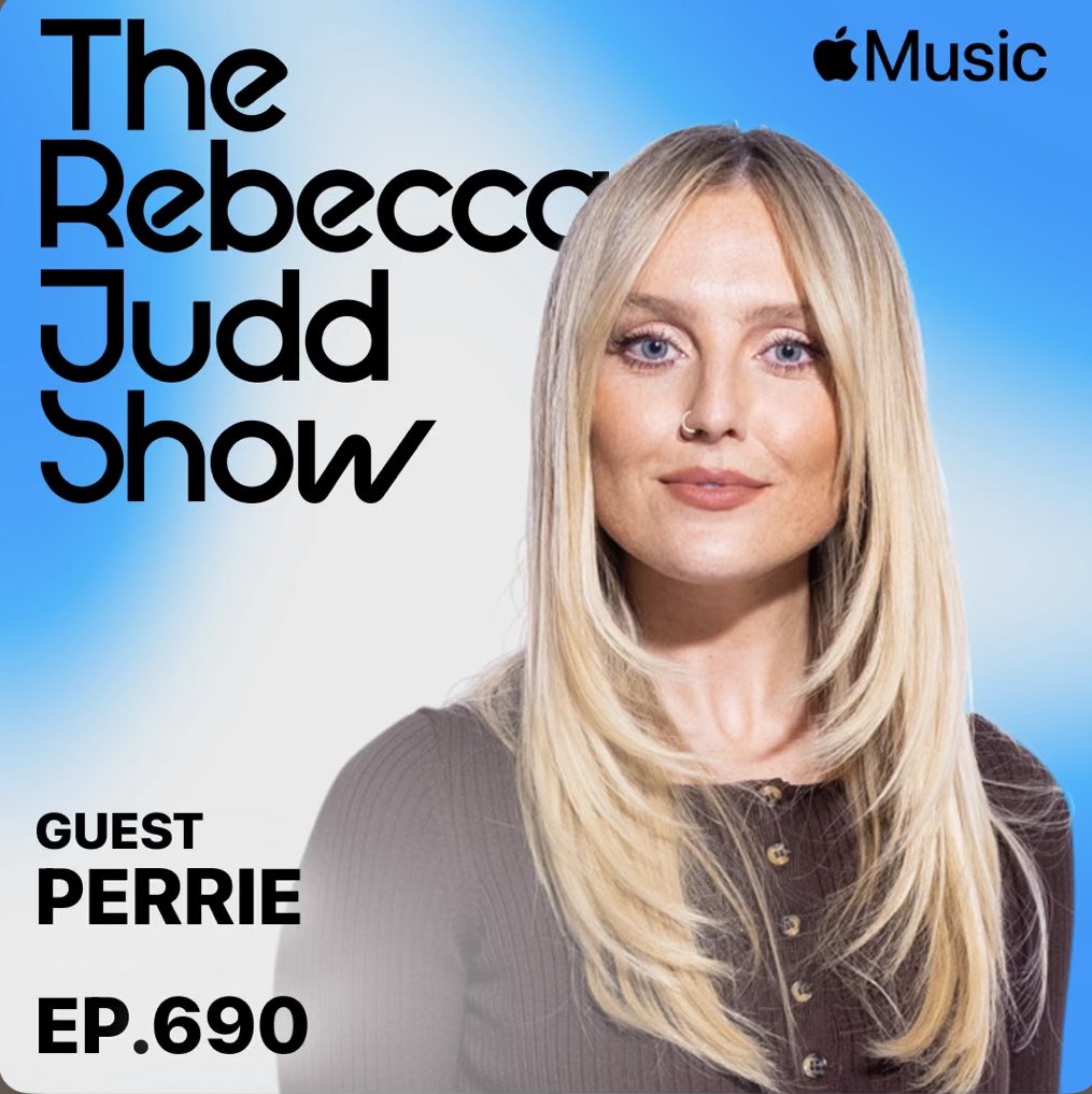 Perrie on The Rebecca Judd Show is now available to listen back! 🩵 on Apple Music 🔗 music.apple.com/gb/station/per…