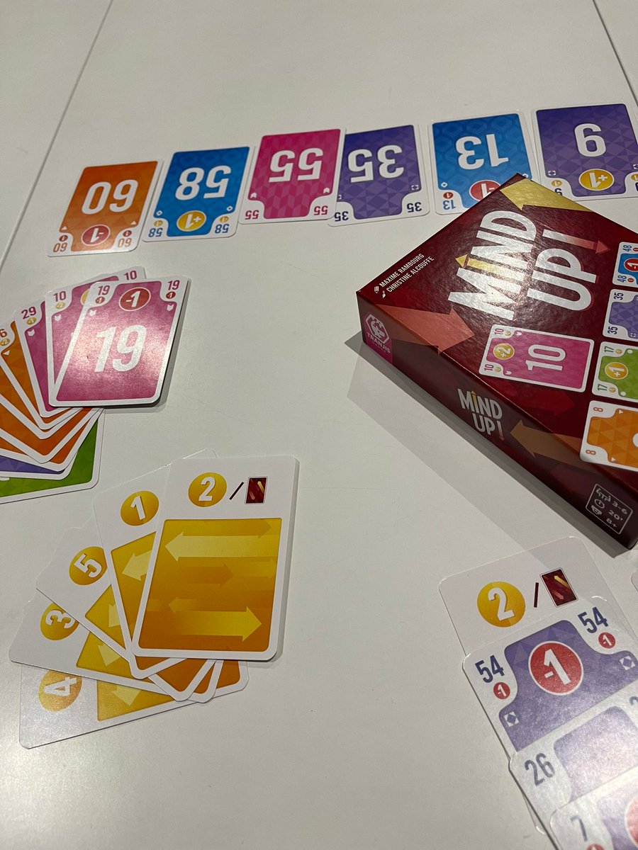_Owen_Rules_'s tweet photo. #Mindup sigue triunfando en casa. Este finde ha vuelto a ver mesa y sigue gustando a quien lo prueba. 

Sencillo de reglas y divertido.

#OwenRules #JuegosdeMesa @Tranjisgames https://t.co/LTPpICFPlX