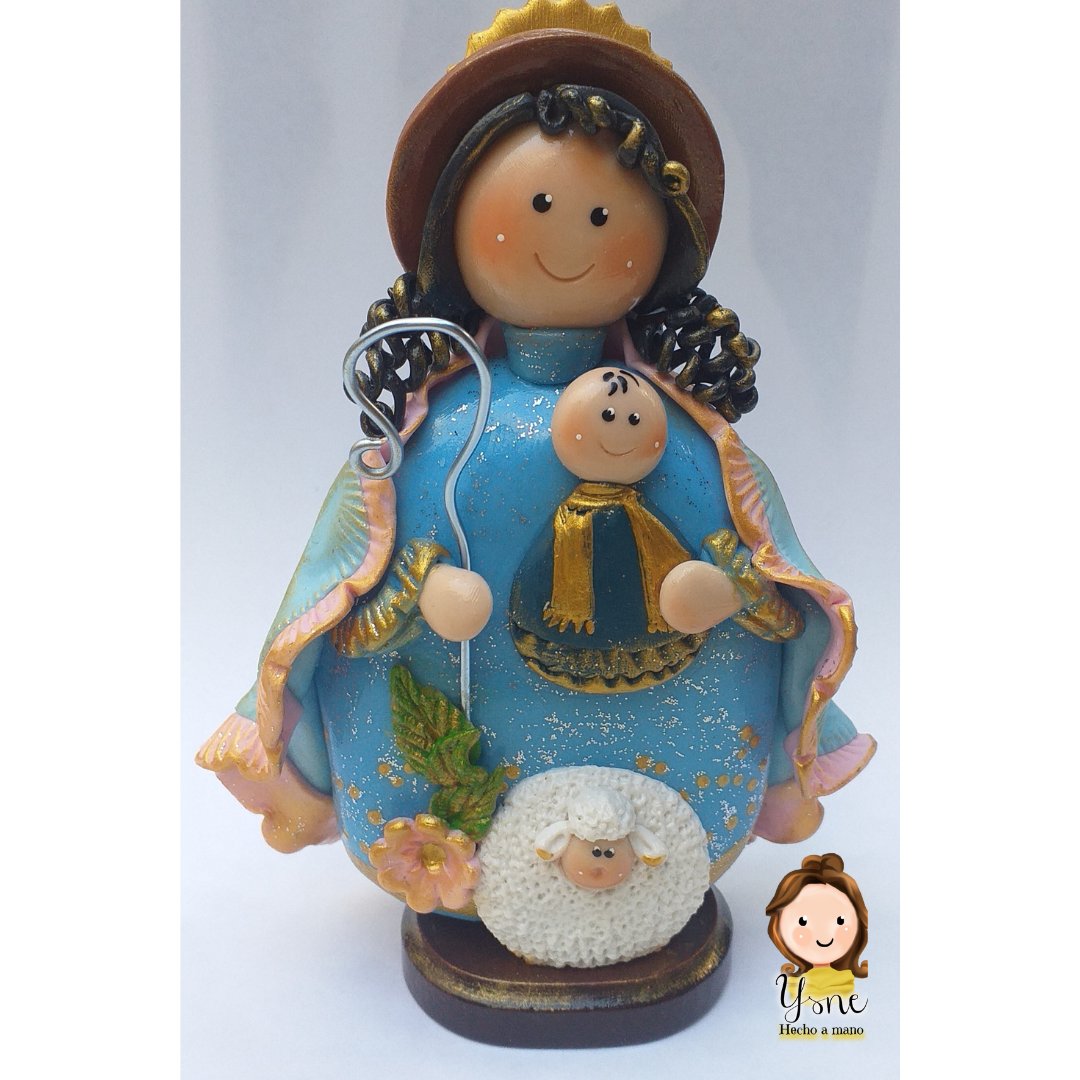 ysnelda's tweet photo. Artesanía religiosa realizada en masa flexible #divinapastora #hechoconcariño https://t.co/lAwjy0k7wx