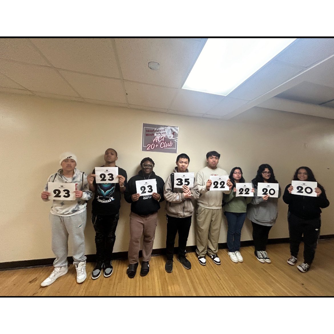 PantherNation_1's tweet photo. Congratulations to our ACT Leaders on a job well done! Check out the 18+ and 20+ Club! Junior, Leng Ou knocked it out of the park with a 35!! @MetroSchools https://t.co/pa7Wok9AVm