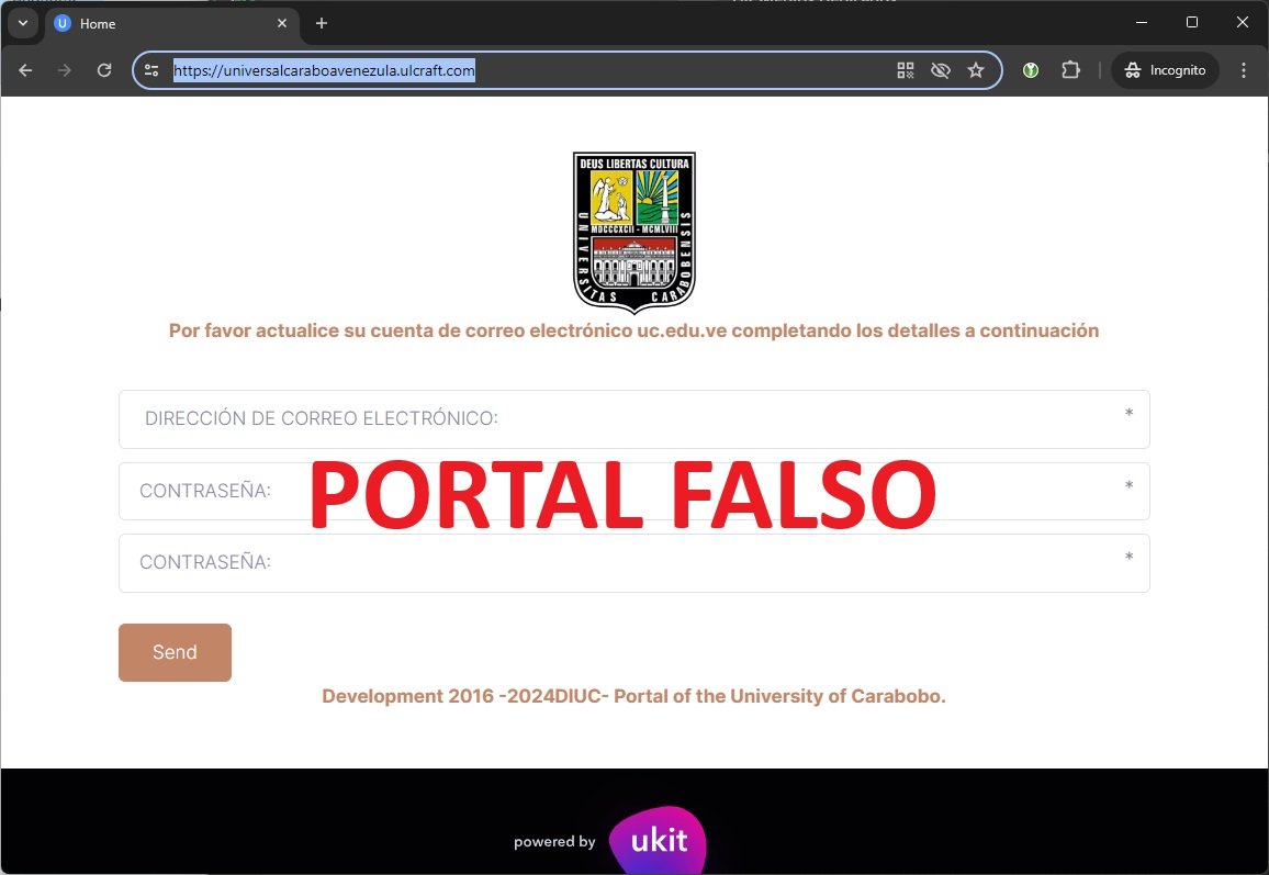 Se informa de un nuevo correo MALICIOSO con la misma intención de capturar información de usuario y contraseña de las Cuenta UC. 

HACER CASO OMISO, y reportarlo como spam.