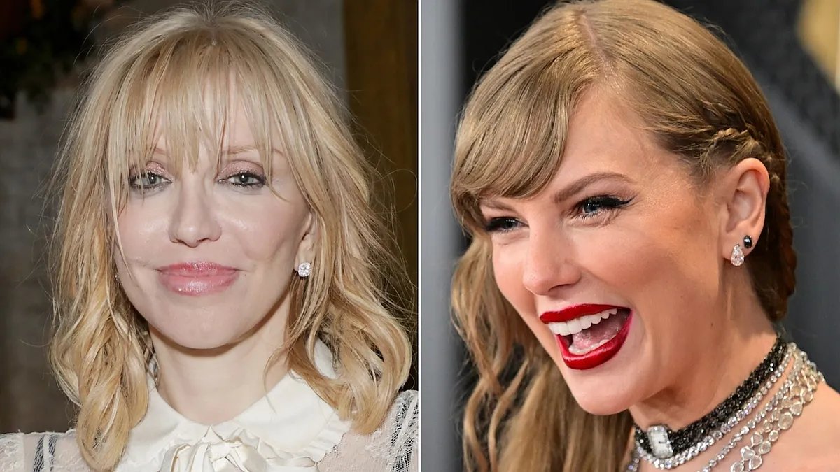 Courtney Love sees Taylor Swift as a “safe space for girls,” but doesn’t believe her music is “important” or “interesting”→ cos.lv/aKNg50RgFUi