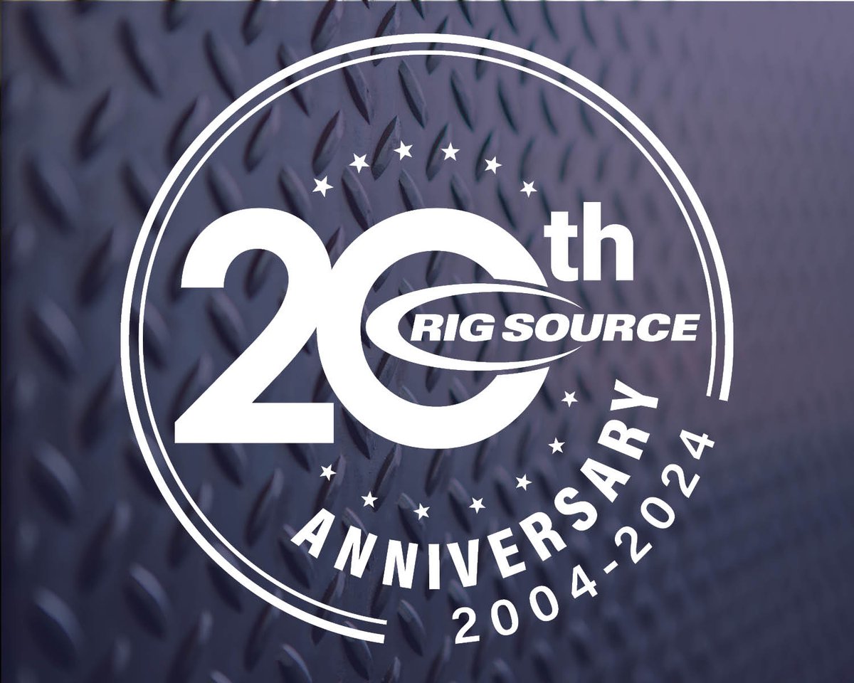 RigSourceInc's tweet photo. ๐ Today, we're celebrating a major milestone - Rig Source turns 20! ๐
Thank you for 20 years of trust & collaboration - Here's to many more years of excellence ahead! Read the full blog post here: https://t.co/4L2ubvBZH0
#RigSource #DrillersHelpingDrillers #WeKnowTheDrill https://t.co/YovKrQTnzF