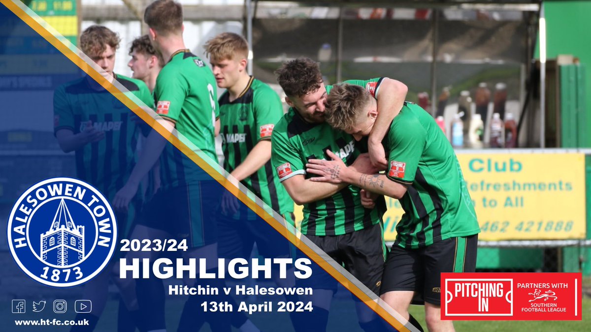 HIGHLIGHTS | Hitchin Town v Halesowen Town
youtu.be/IrdgncvuWu4