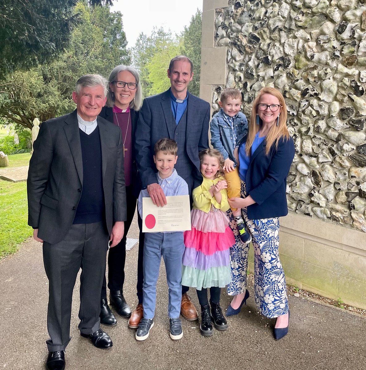 There was much rejoicing on Sunday as Ben Martin was licensed by Bishop Ruth to be the new Associate Vicar for St Margaret’s Angmering.