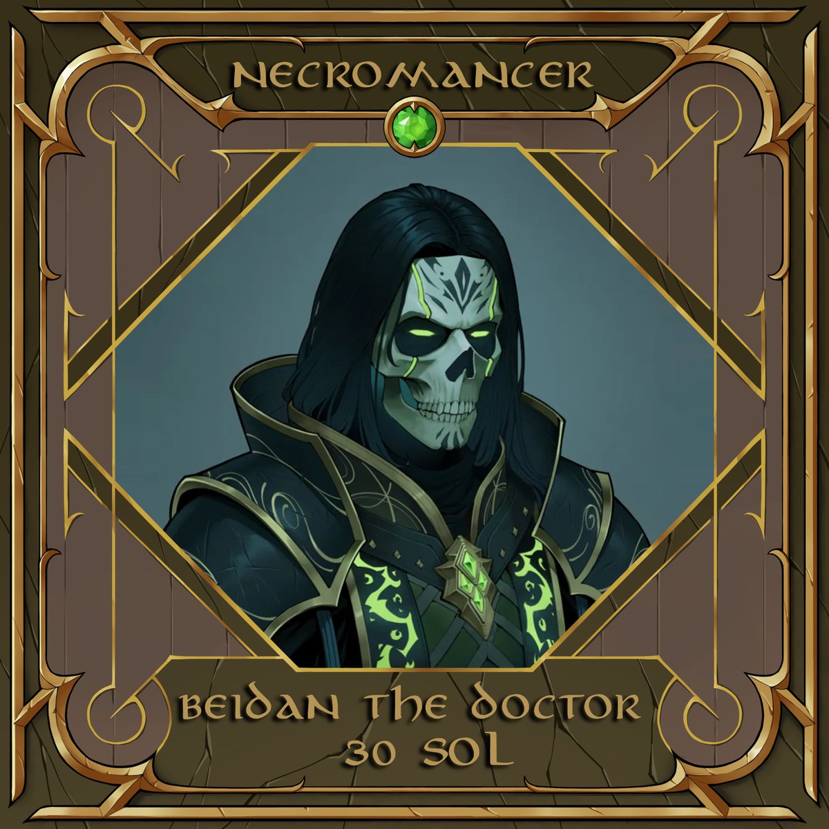 Necromancer Beidan The Doctor was acquired for 30 SOL

Welcome <a href="/humbledoredore/">humbledore</a> to a gathering of the most prominent adventurers in the Meta Story  

Our story is just starting! 📖